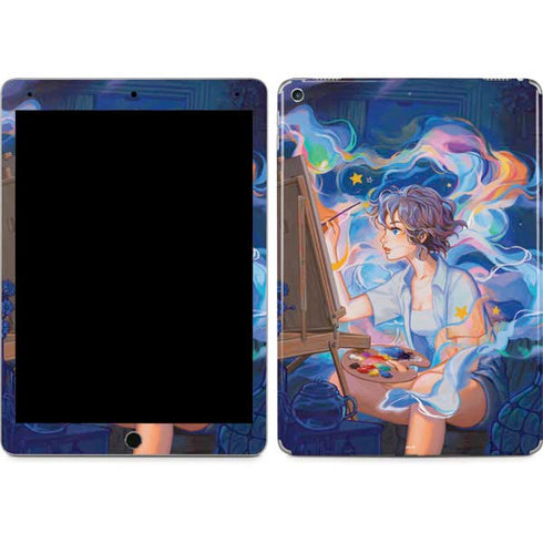 Rainbow Anime Artist Painter by Ivy Dolamore iPad Skins
